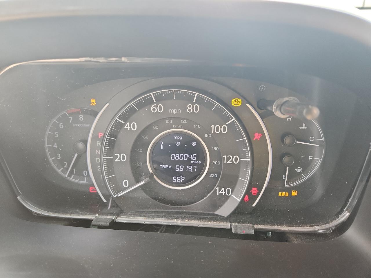 2013 Honda Cr-V Exl VIN: 2HKRM4H75DH684556 Lot: 90919925