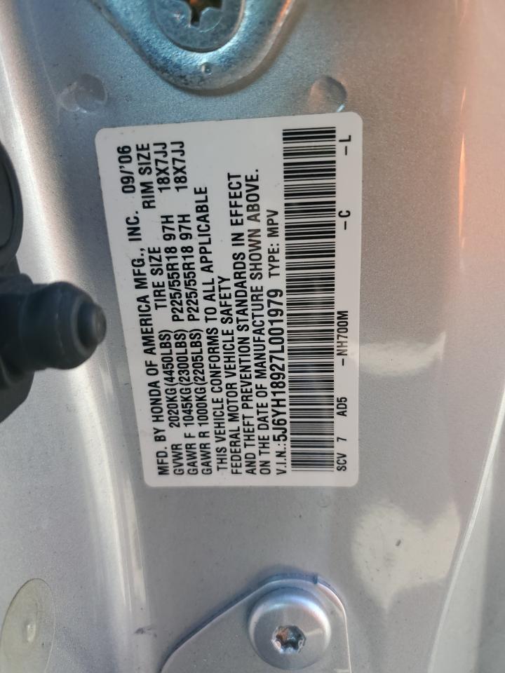 2007 Honda Element Sc VIN: 5J6YH18927L001979 Lot: 92070755