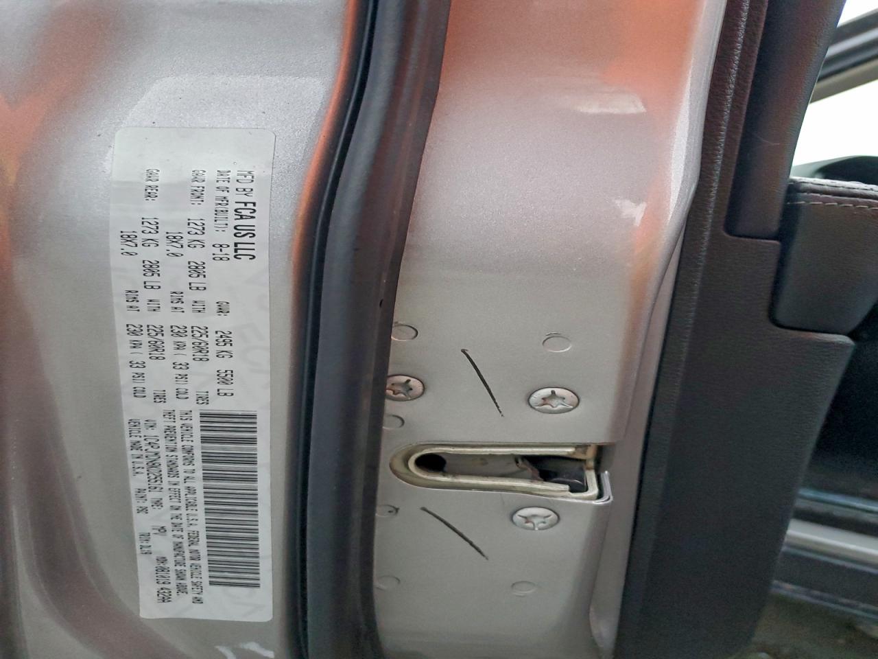 2019 Jeep Cherokee Limited VIN: 1C4PJMDN8KD255161 Lot: 94258625