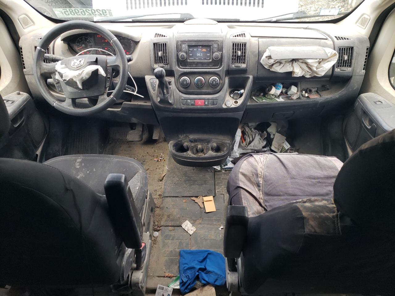 2018 Ram Promaster Delivery Van VIN: 3C6TRVDG2JE136685 Lot: 92926985