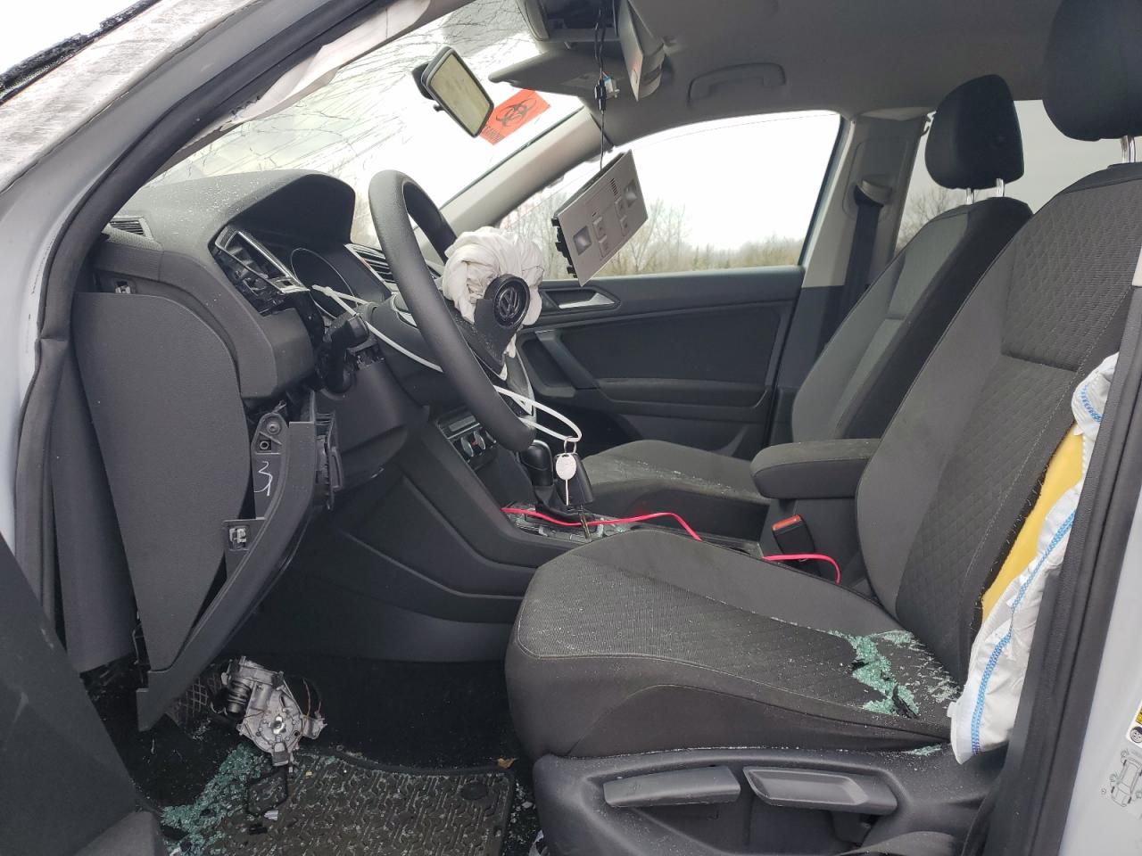 2019 Volkswagen Tiguan S VIN: 3VV0B7AX7KM033349 Lot: 93453065