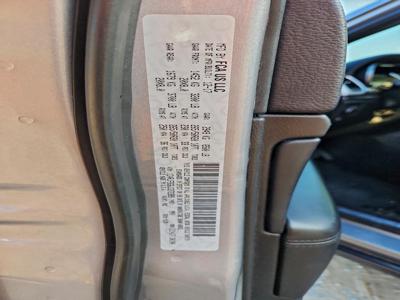 2018 Jeep Grand Cherokee Limited VIN: 1C4RJFBG6JC272389 Lot: 93967395