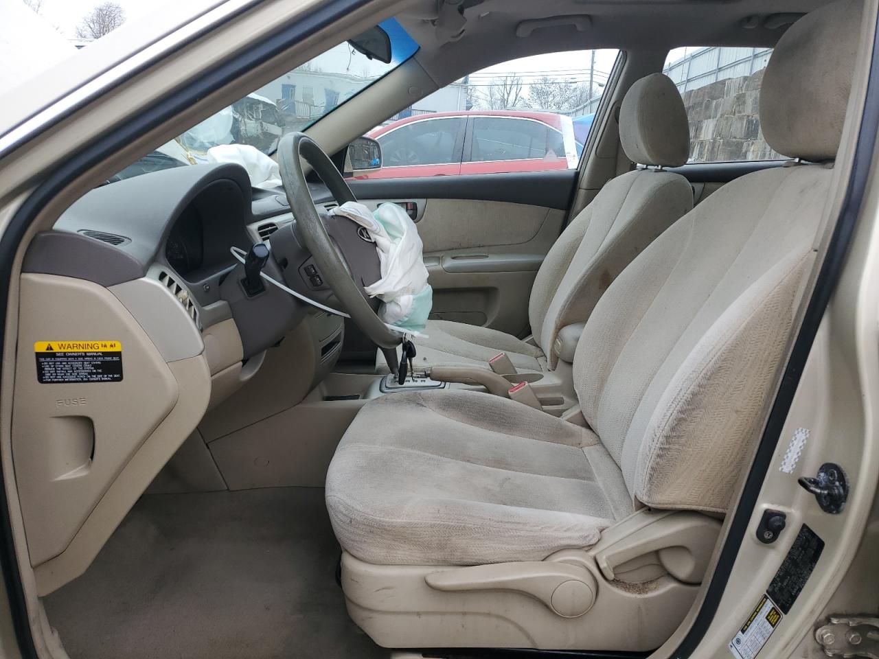 2007 Kia Optima Lx VIN: KNAGE123475085934 Lot: 93828155