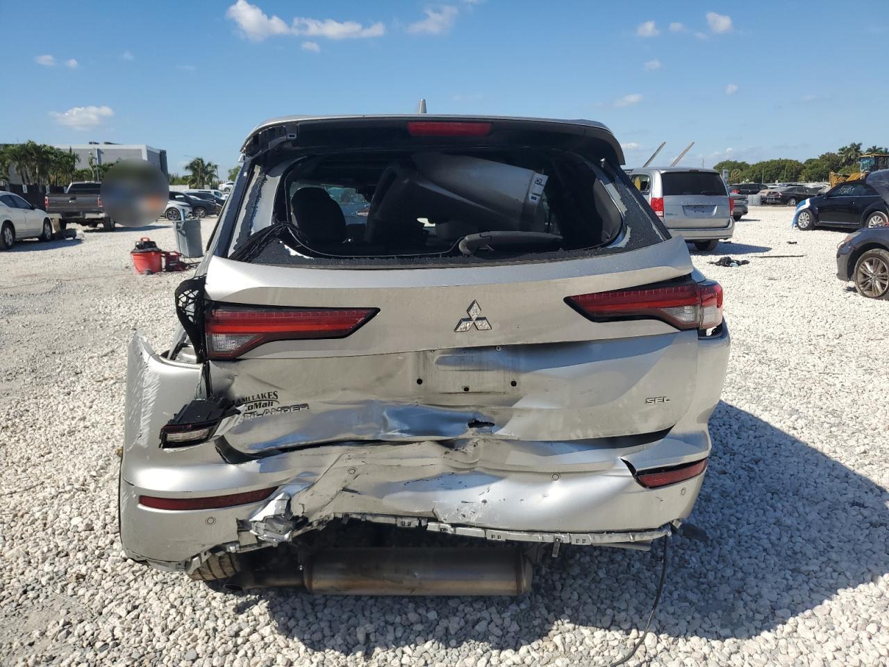 2022 Mitsubishi Outlander Sel VIN: JA4J3VA84NZ084933 Lot: 93552945