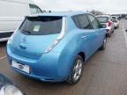2013 NISSAN LEAF 80KW 5DR AUTO for sale at Copart SANDWICH