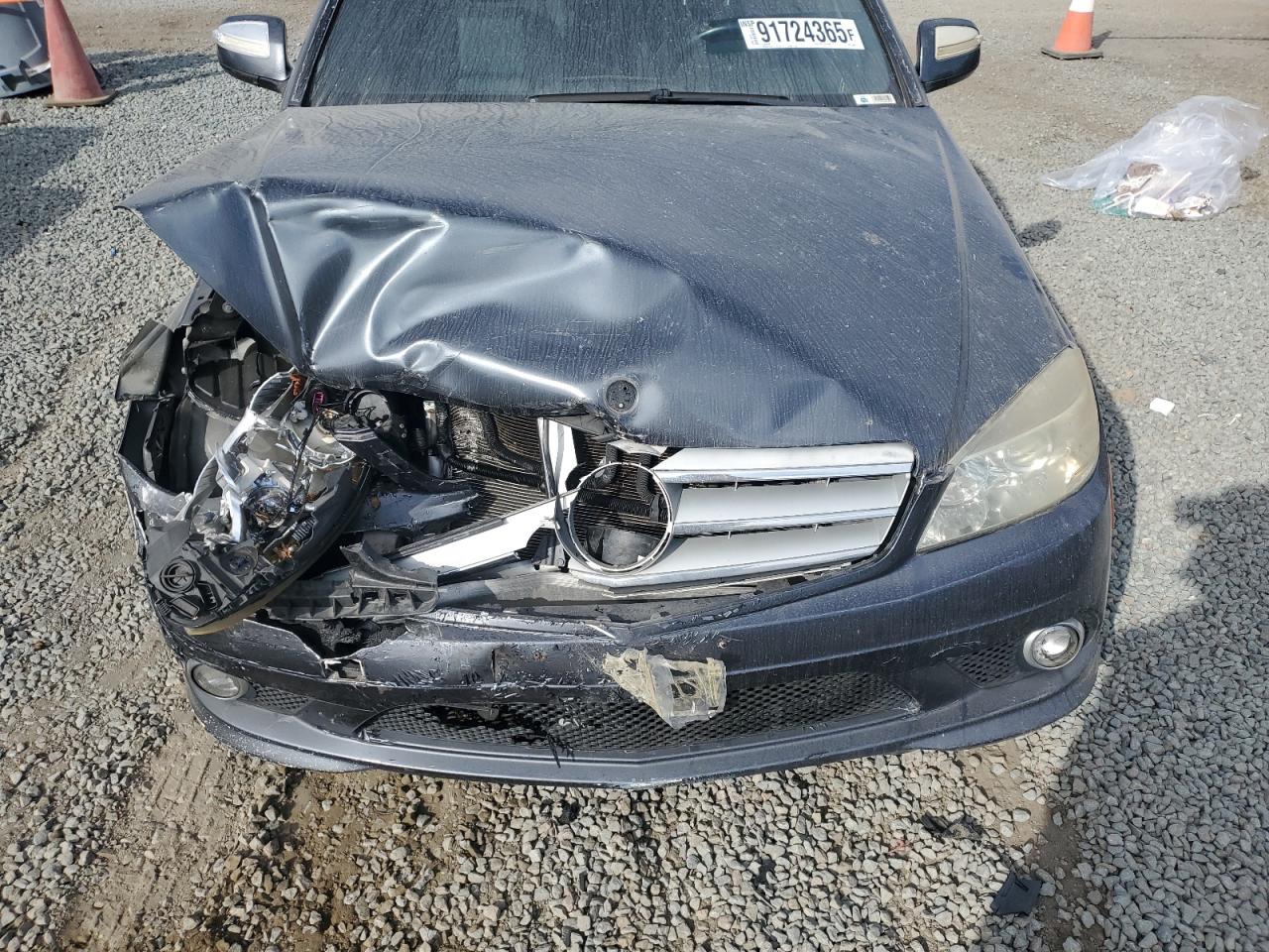 2008 Mercedes-Benz C 300 VIN: WDDGF54X98R030841 Lot: 91724365