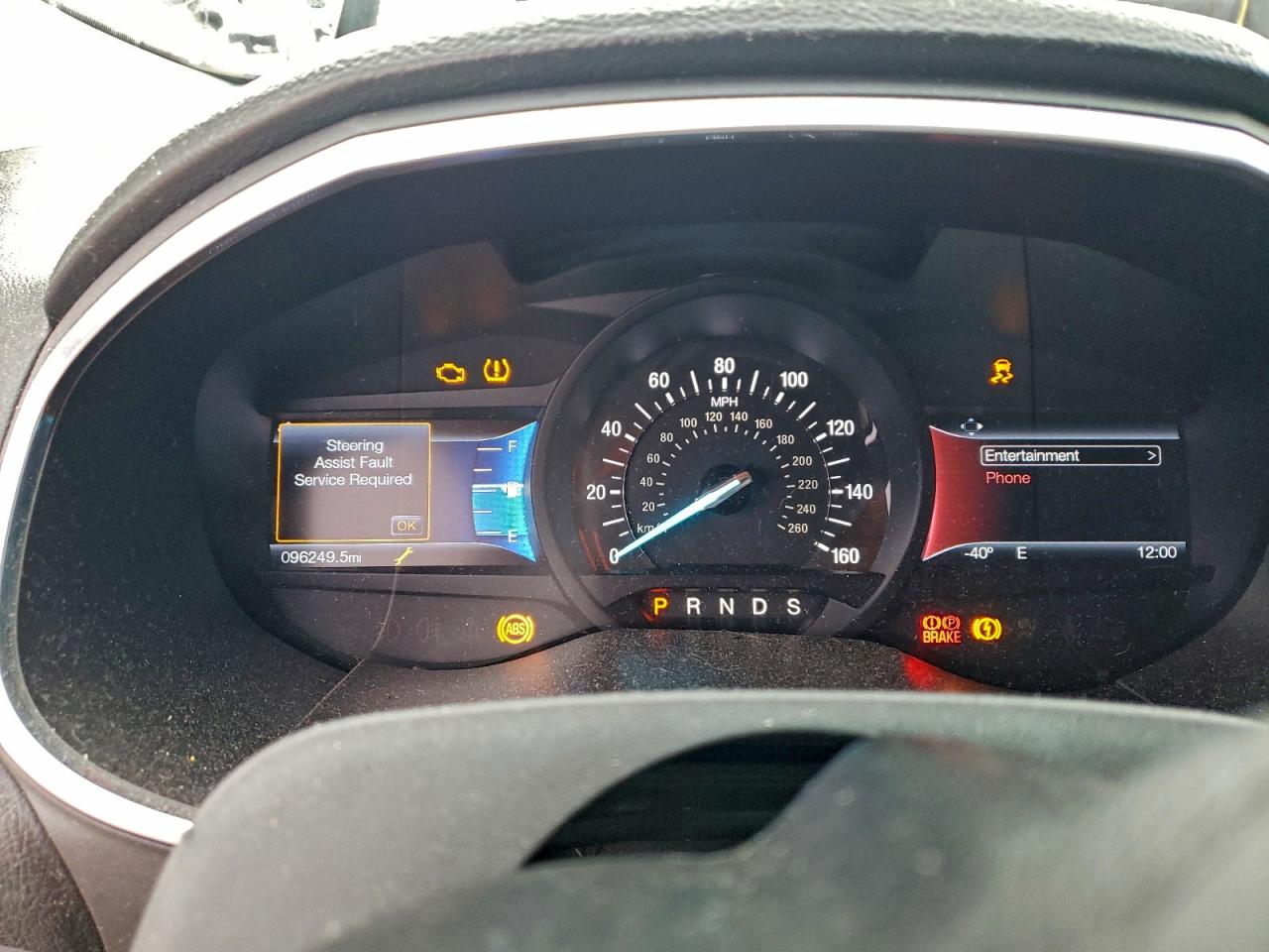 2017 Ford Edge Titanium VIN: 2FMPK3K92HBB75569 Lot: 94166165