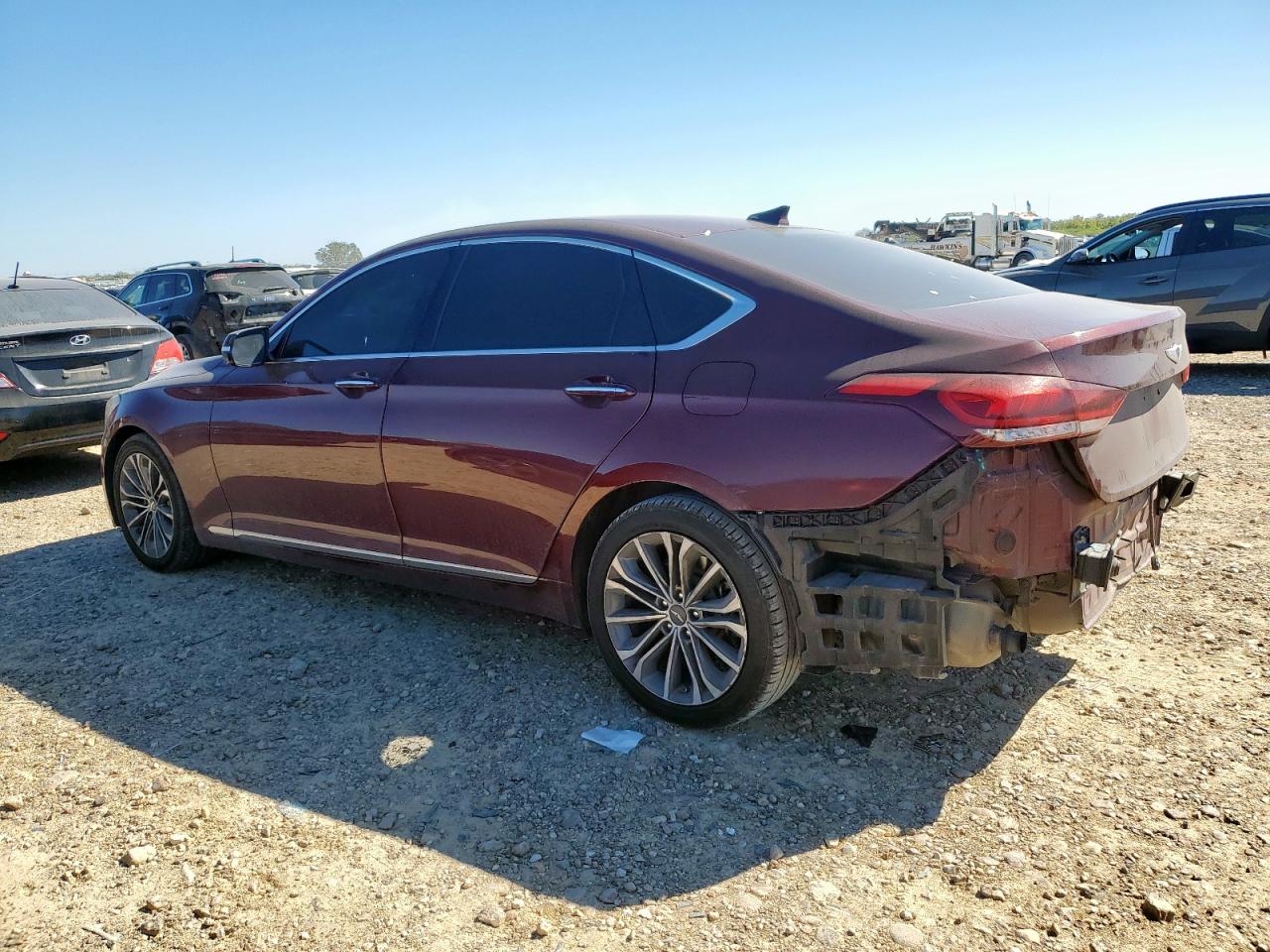 2015 Hyundai Genesis 3.8L VIN: KMHGN4JE7FU015349 Lot: 91391675