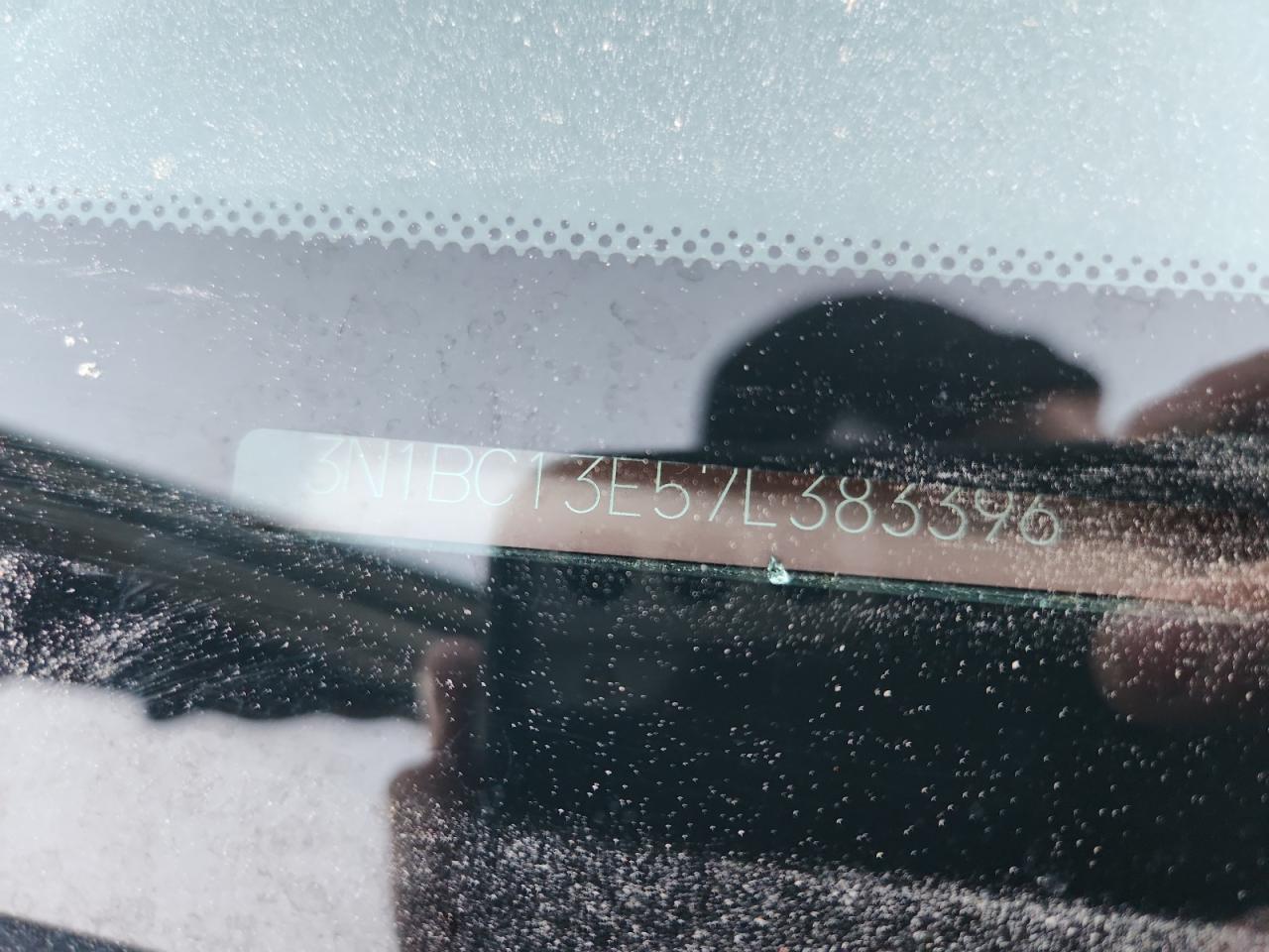 2007 Nissan Versa S VIN: 3N1BC13E57L383396 Lot: 92275405