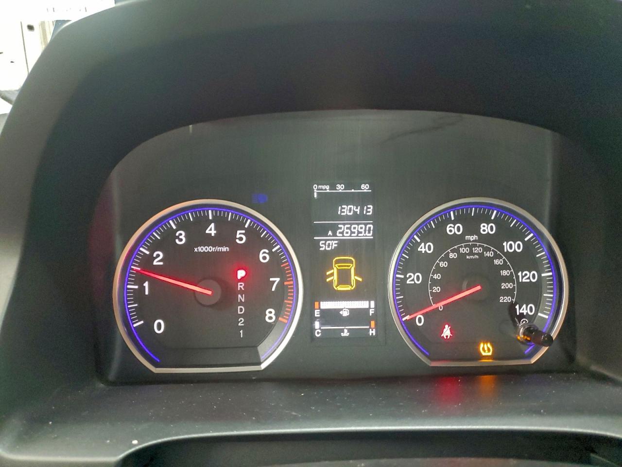 2009 Honda Cr-V Exl VIN: JHLRE48749C015522 Lot: 94546475