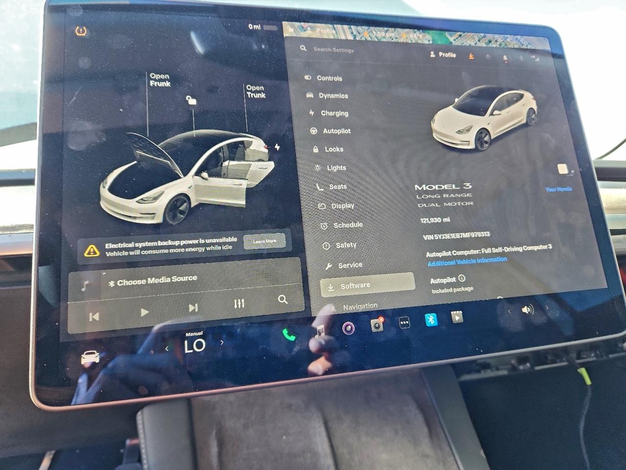 2021 Tesla Model 3 VIN: 5YJ3E1EB7MF979313 Lot: 94404915