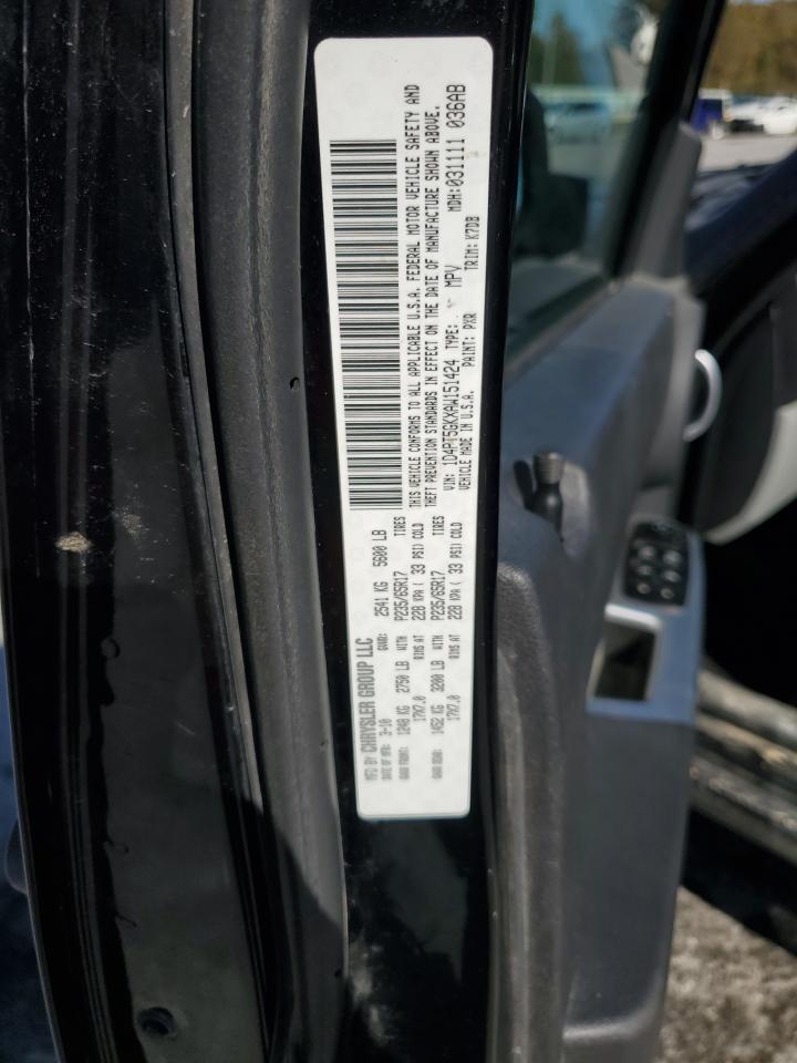 2010 Dodge Nitro Sxt VIN: 1D4PT5GKXAW151424 Lot: 91261515