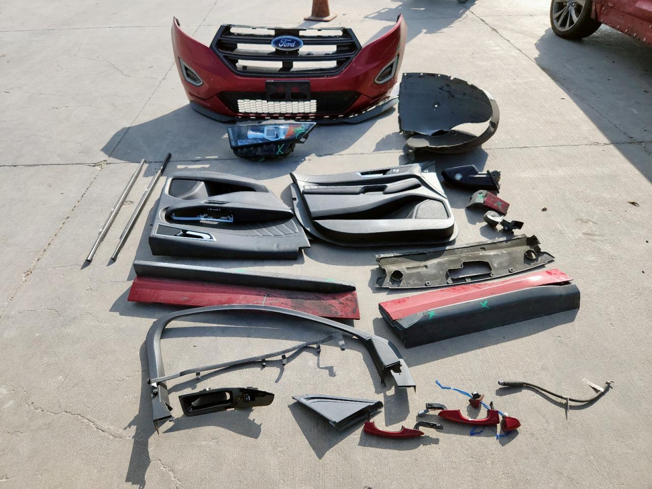 2017 Ford Edge Sport VIN: 2FMPK4AP3HBC21691 Lot: 92956995