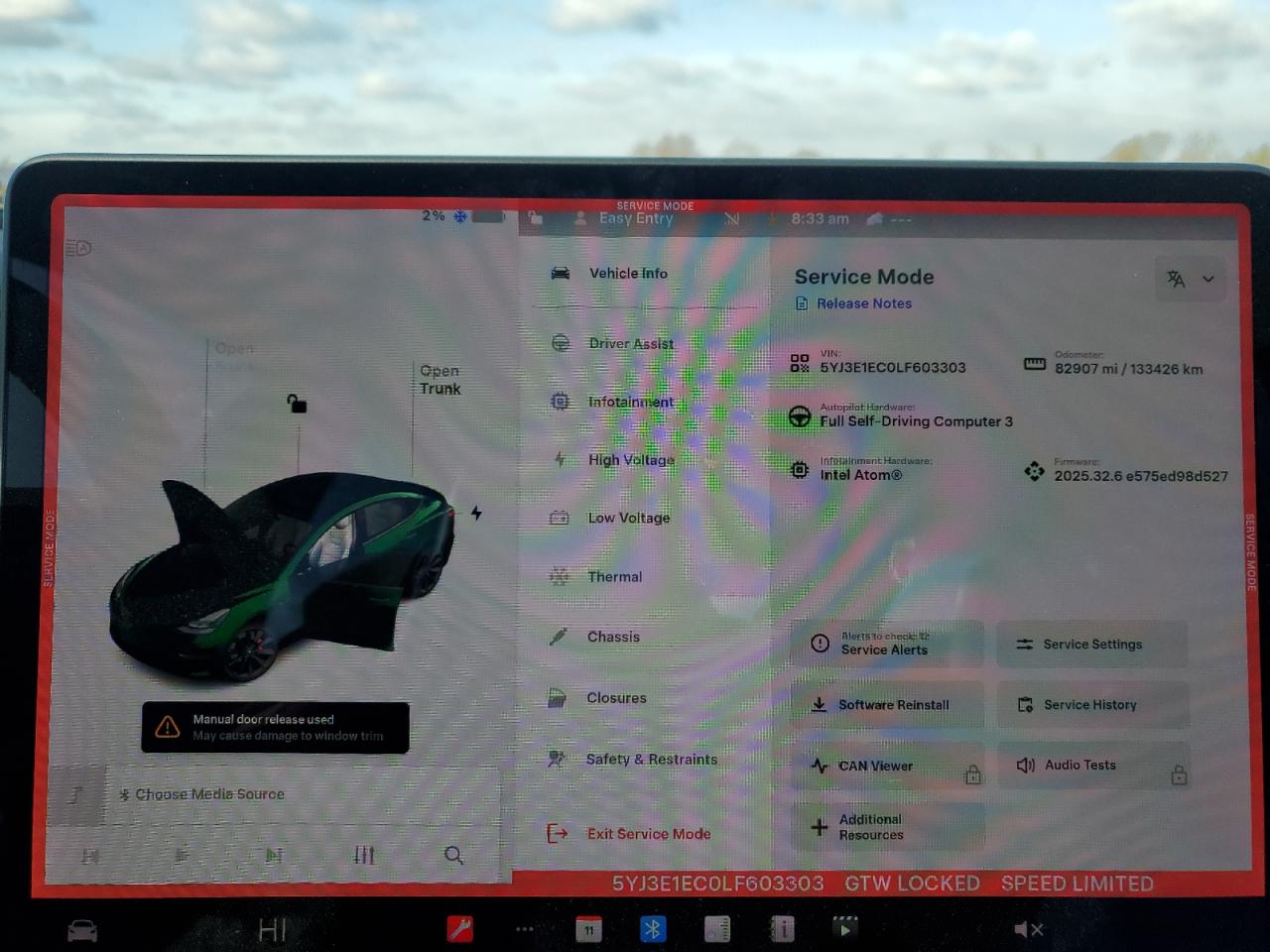 2020 Tesla Model 3 VIN: 5YJ3E1EC0LF603303 Lot: 89508575