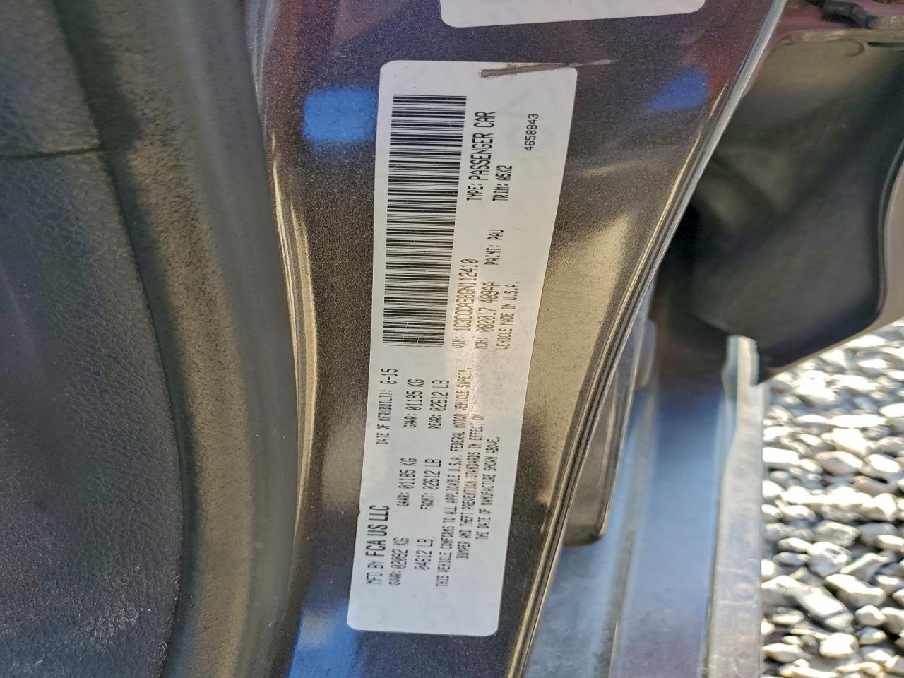 2016 Chrysler 200 Limited VIN: 1C3CCCAB8GN112410 Lot: 93455635