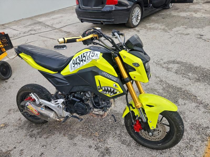 2019 HONDA GROM 125   for sale at Copart MO - SPRINGFIELD