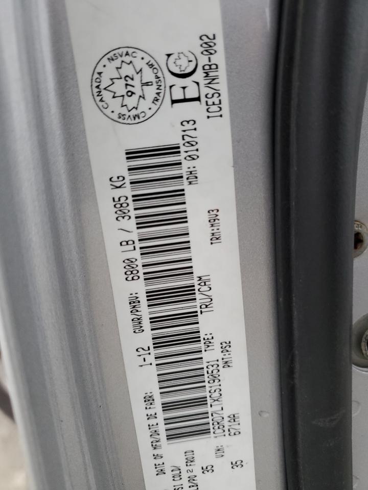 2012 Dodge Ram 1500 Slt VIN: 1C6RD7LTXCS190531 Lot: 93473495