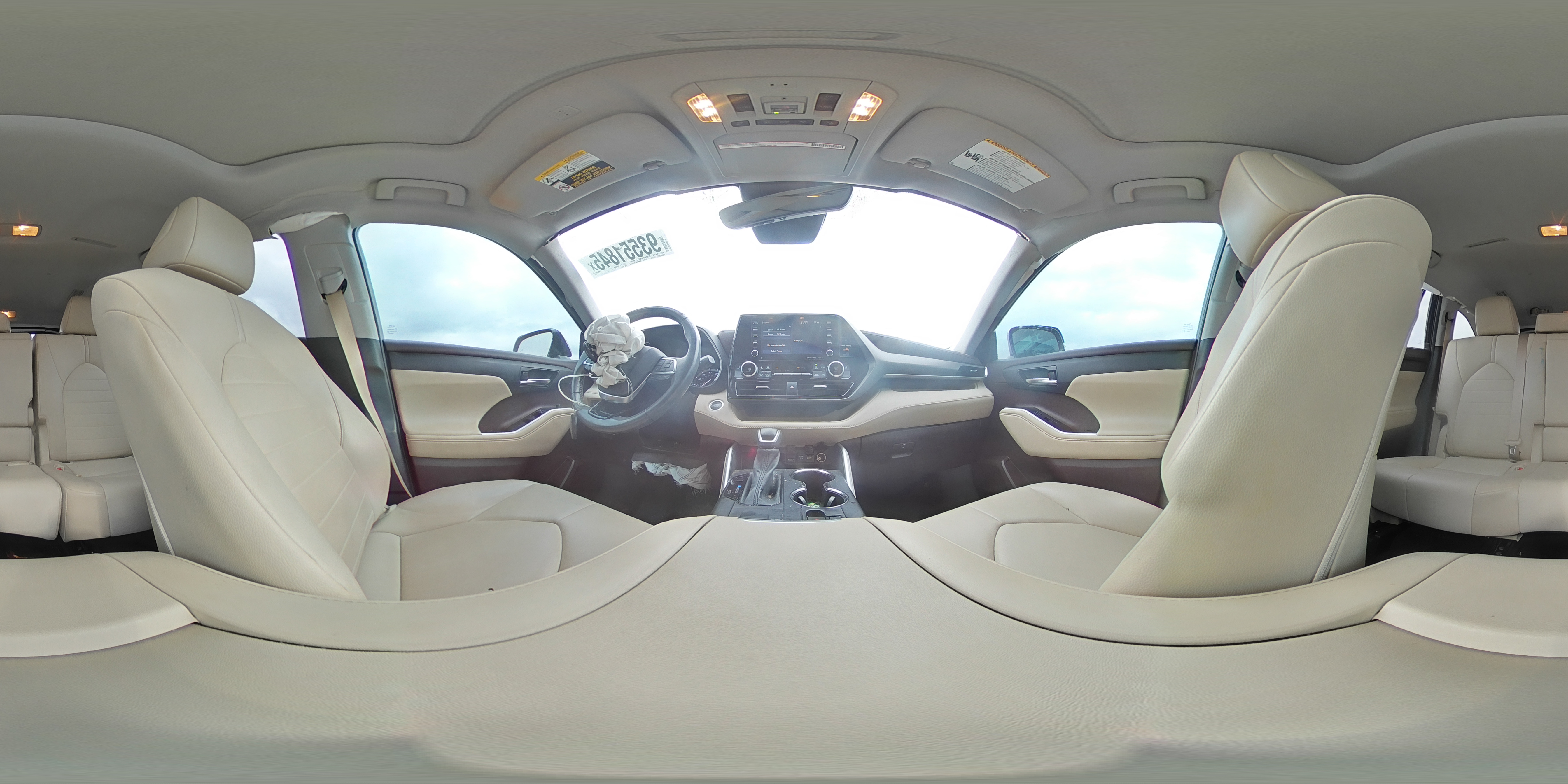 2021 Toyota Highlander Xle VIN: 5TDGZRAH6MS053592 Lot: 93551845