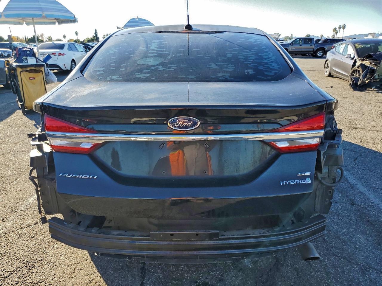 2018 Ford Fusion Se Hybrid VIN: 3FA6P0LU7JR187023 Lot: 94170725