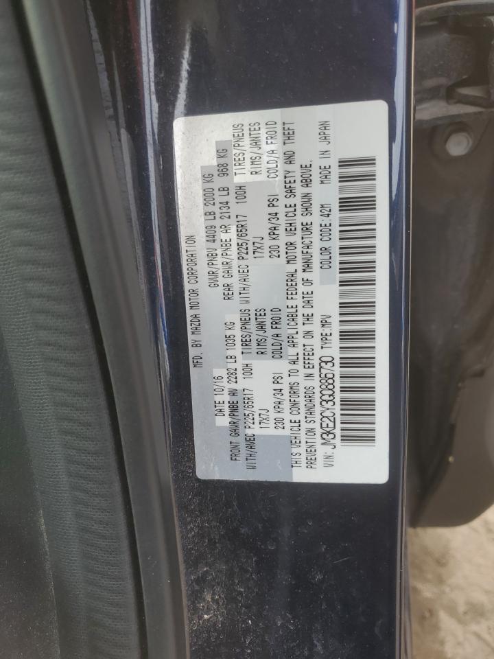 2016 Mazda Cx-5 Touring VIN: JM3KE2CY3G0886730 Lot: 92905285