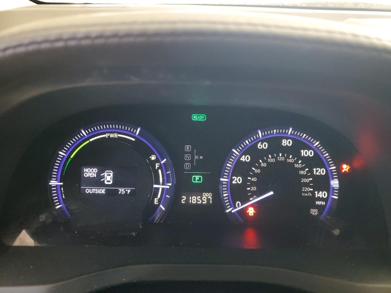 2012 Lexus Hs 250H VIN: JTHBB1BA9C2051616 Lot: 93519935