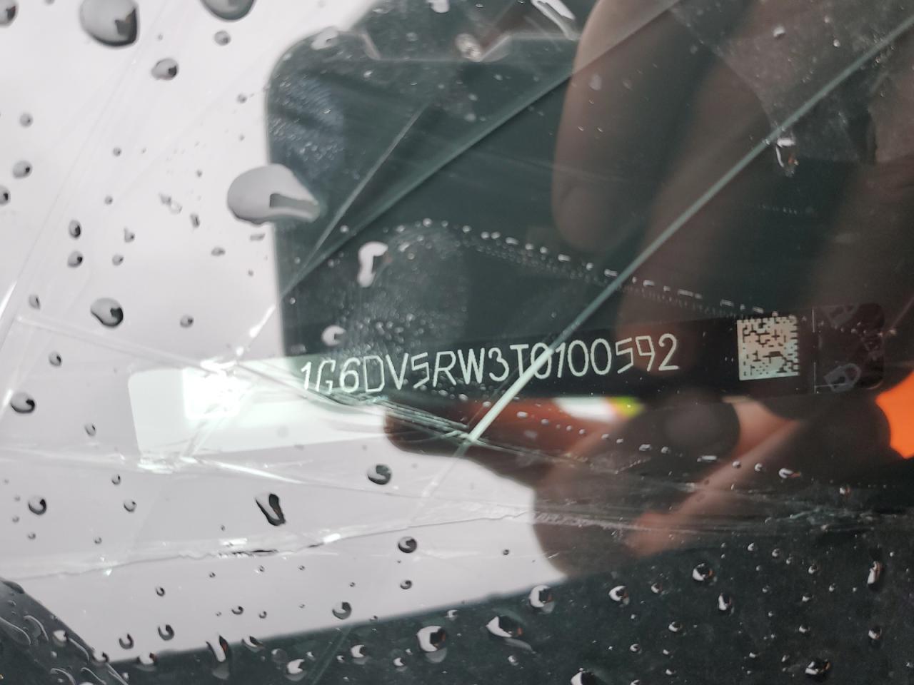 2026 Cadillac Ct5-V VIN: 1G6DV5RW3T0100592 Lot: 91896315