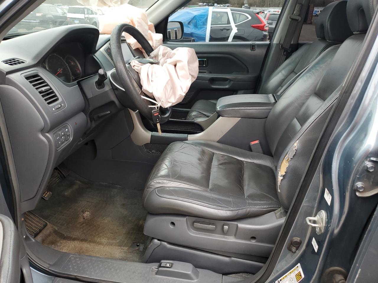 2006 Honda Pilot Ex VIN: 2HKYF18556H538129 Lot: 92580795