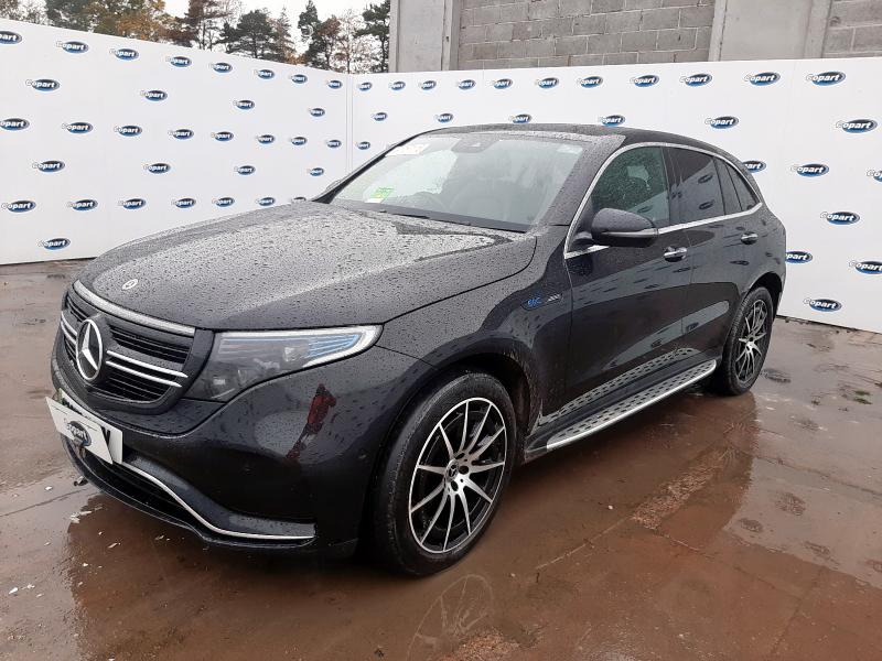 2021 MERCEDES-BENZ EQC EQC 400 300KW AMG LINE 80KWH 5DR AUTO for sale at Copart WOLVERHAMPTON