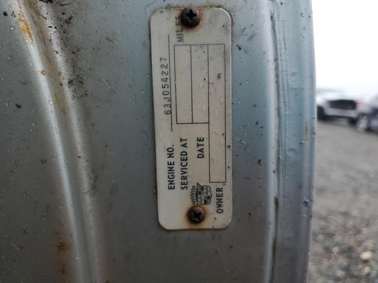 1963 Cadillac Coupe Devi VIN: 63J054227 Lot: 90749355