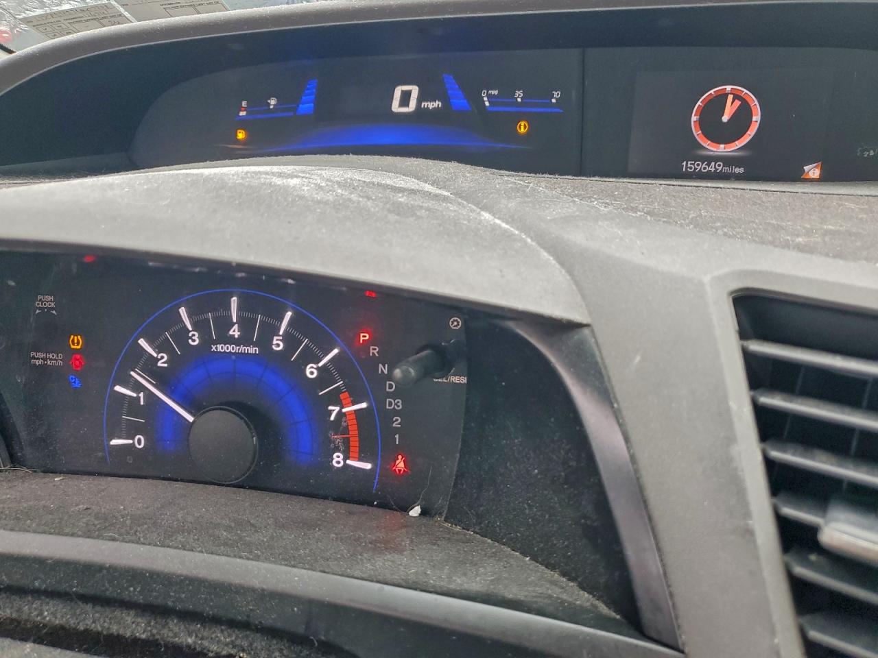 2012 Honda Civic Lx VIN: 19XFB2F53CE007328 Lot: 93604345