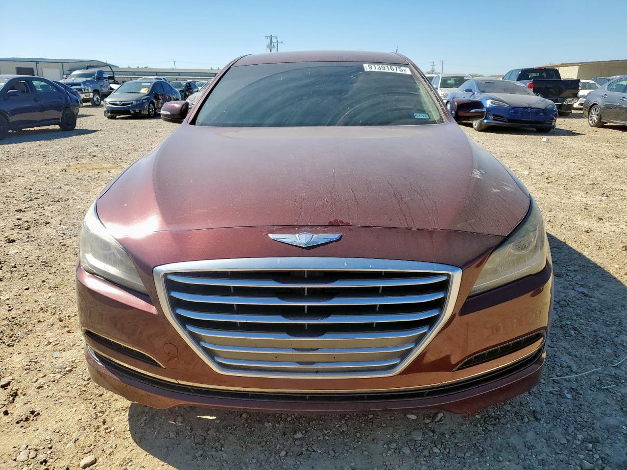 2015 Hyundai Genesis 3.8L VIN: KMHGN4JE7FU015349 Lot: 91391675