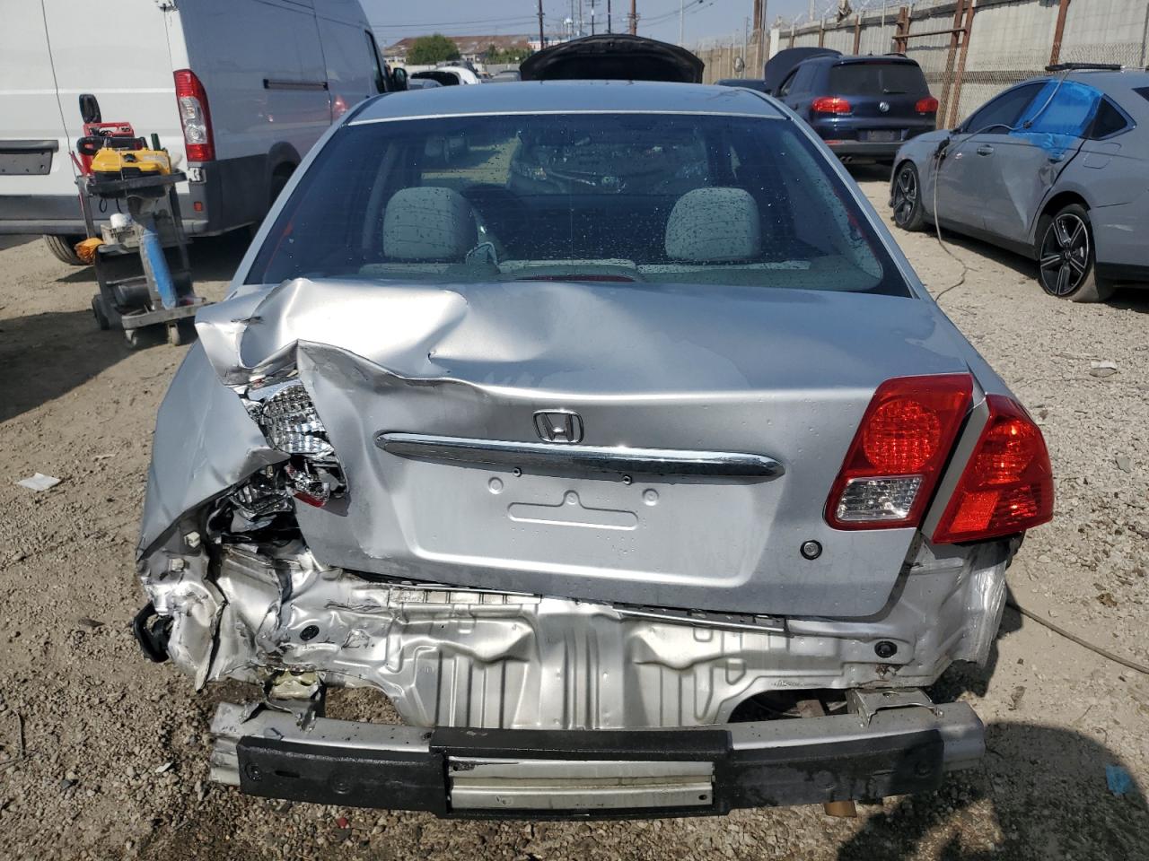 2003 Honda Civic Lx VIN: 2HGES16593H598468 Lot: 91536325