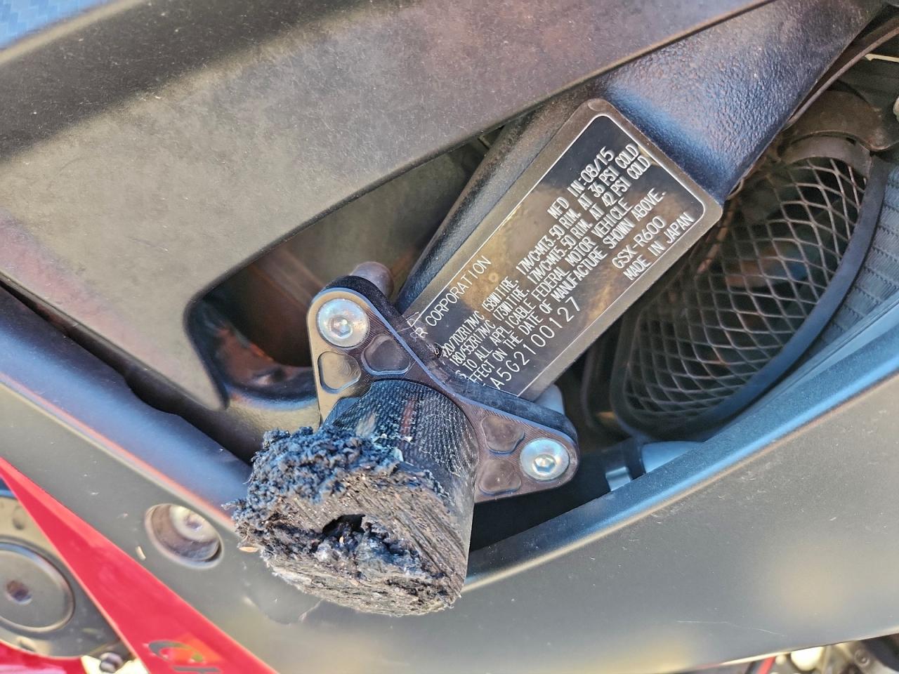 2016 Suzuki Gsx-R600 VIN: JS1GN7FA5G2100127 Lot: 91277125