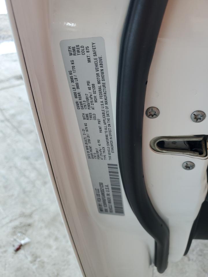 2021 Ram 1500 Classic Tradesman VIN: 1C6RR6FG4MS521230 Lot: 91039435