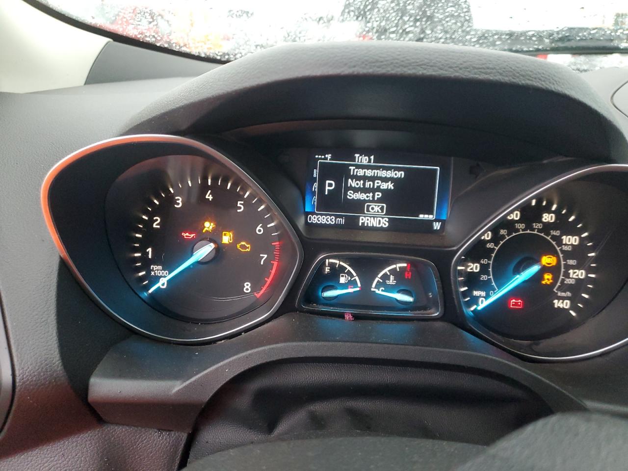 2018 Ford Escape S VIN: 1FMCU0F7XJUA24818 Lot: 91693855