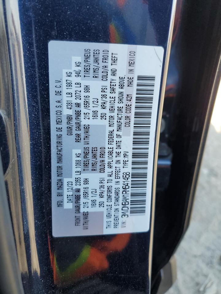 2024 Mazda Cx-30 VIN: 3MVDMBAM1RM641458 Lot: 91783245