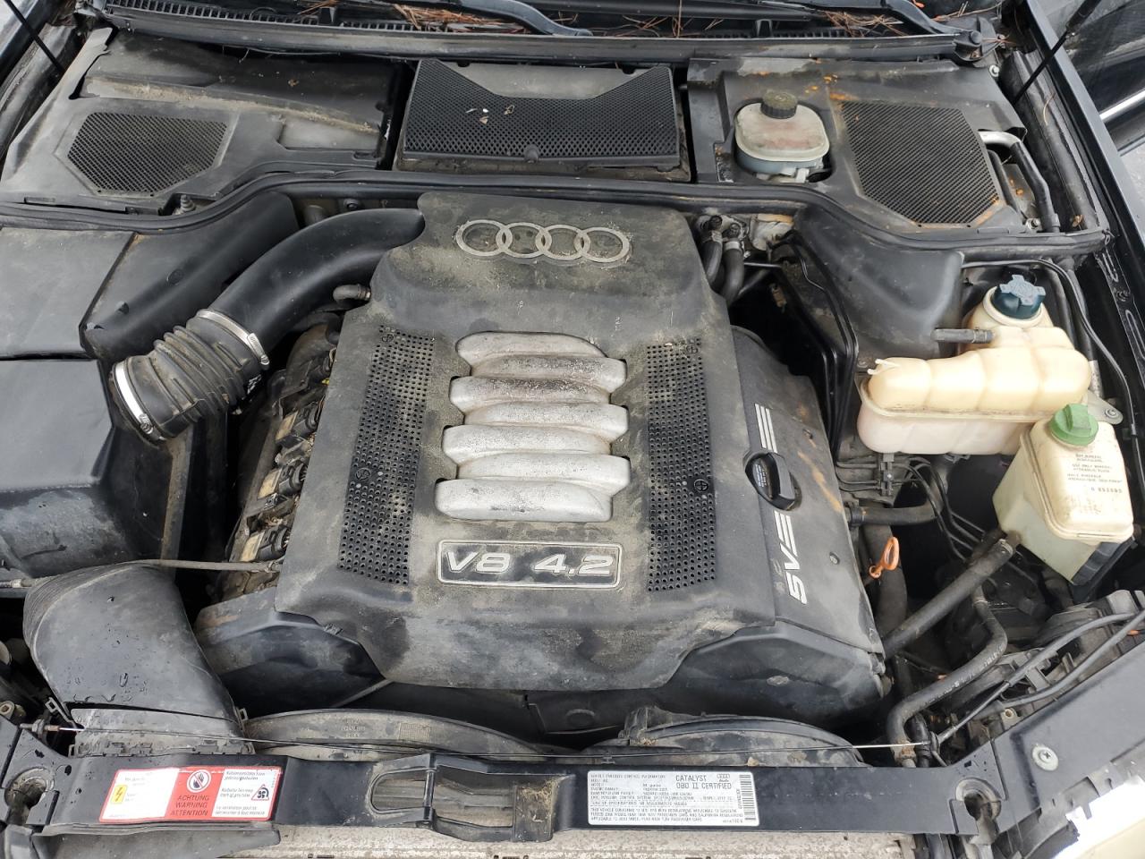 2000 Audi A8 Quattro VIN: WAUFL54D6YN003685 Lot: 92690465