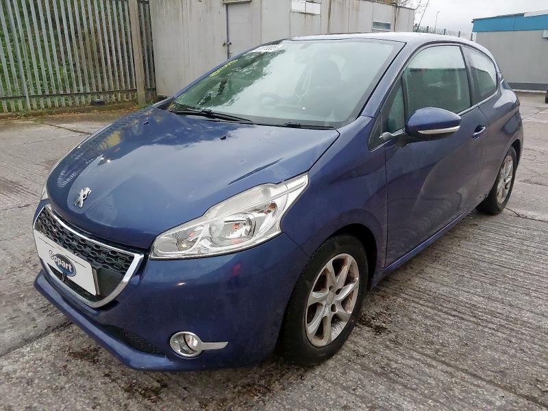 2012 PEUGEOT 208 1.4 VTI ACTIVE 3DR for sale at Copart CHESTER