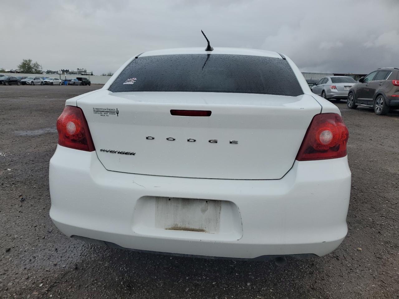 2013 Dodge Avenger Se VIN: 1C3CDZAB2DN653710 Lot: 93530385