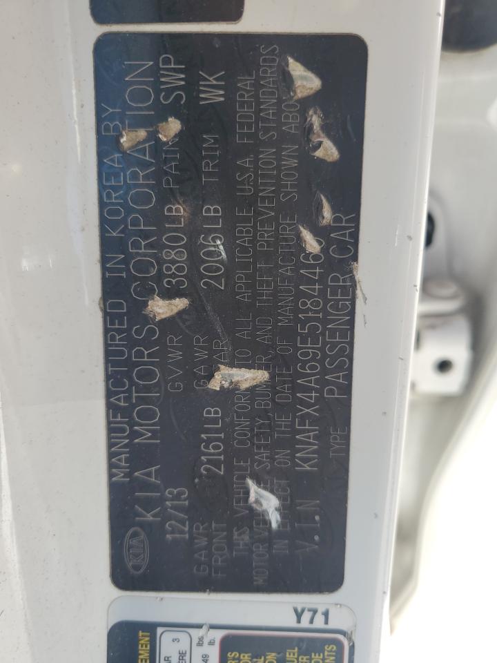 2014 Kia Forte Lx VIN: KNAFX4A69E5184460 Lot: 92470735