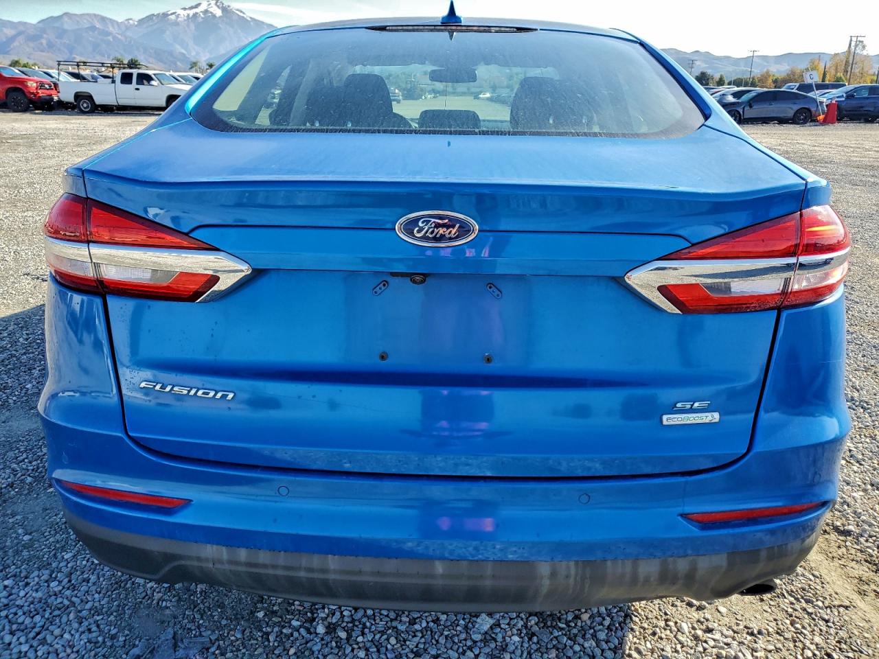 2019 Ford Fusion Se VIN: 3FA6P0HD8KR216183 Lot: 93347125