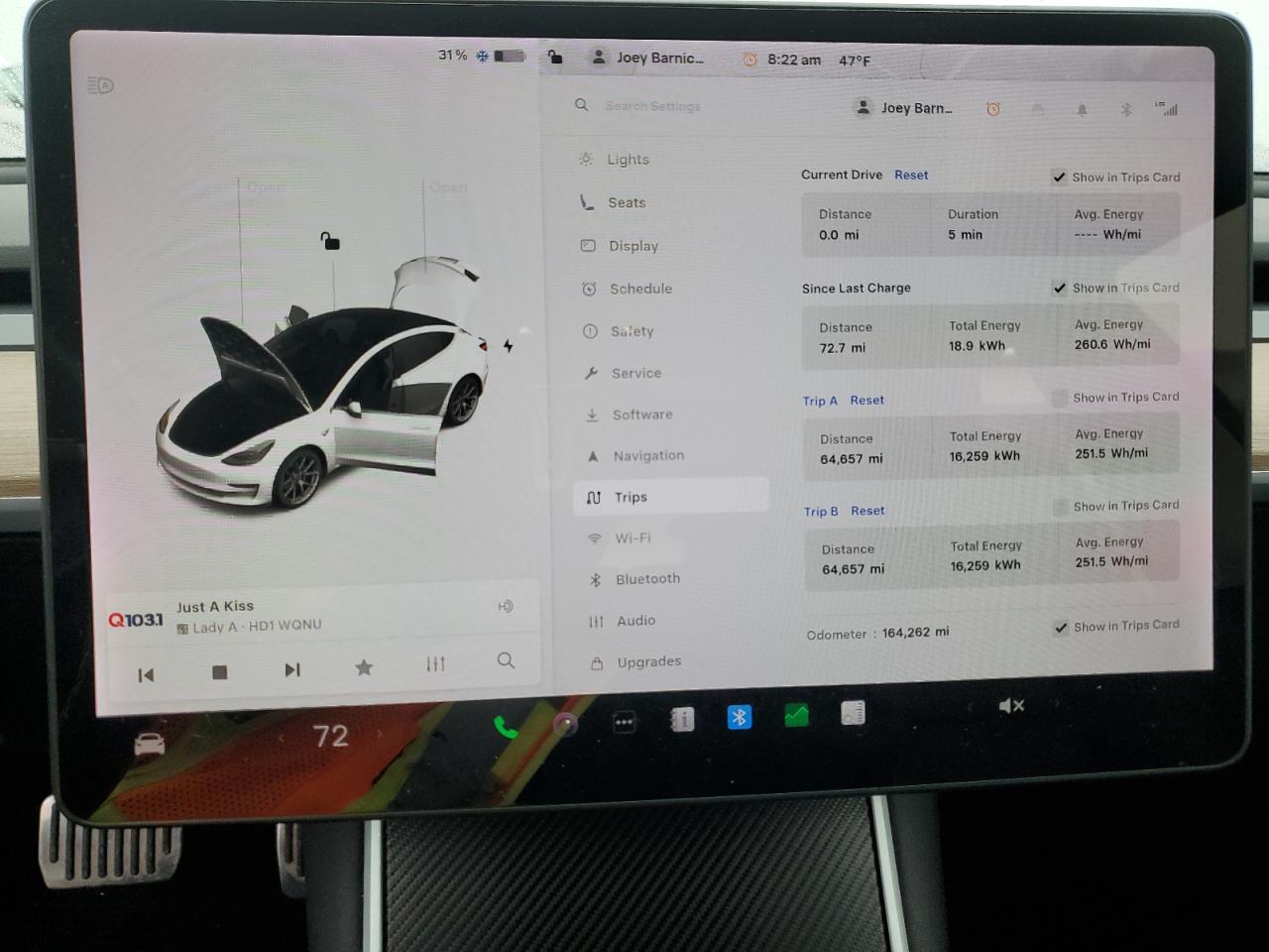 2019 Tesla Model 3 VIN: 5YJ3E1EA5KF401473 Lot: 93331975
