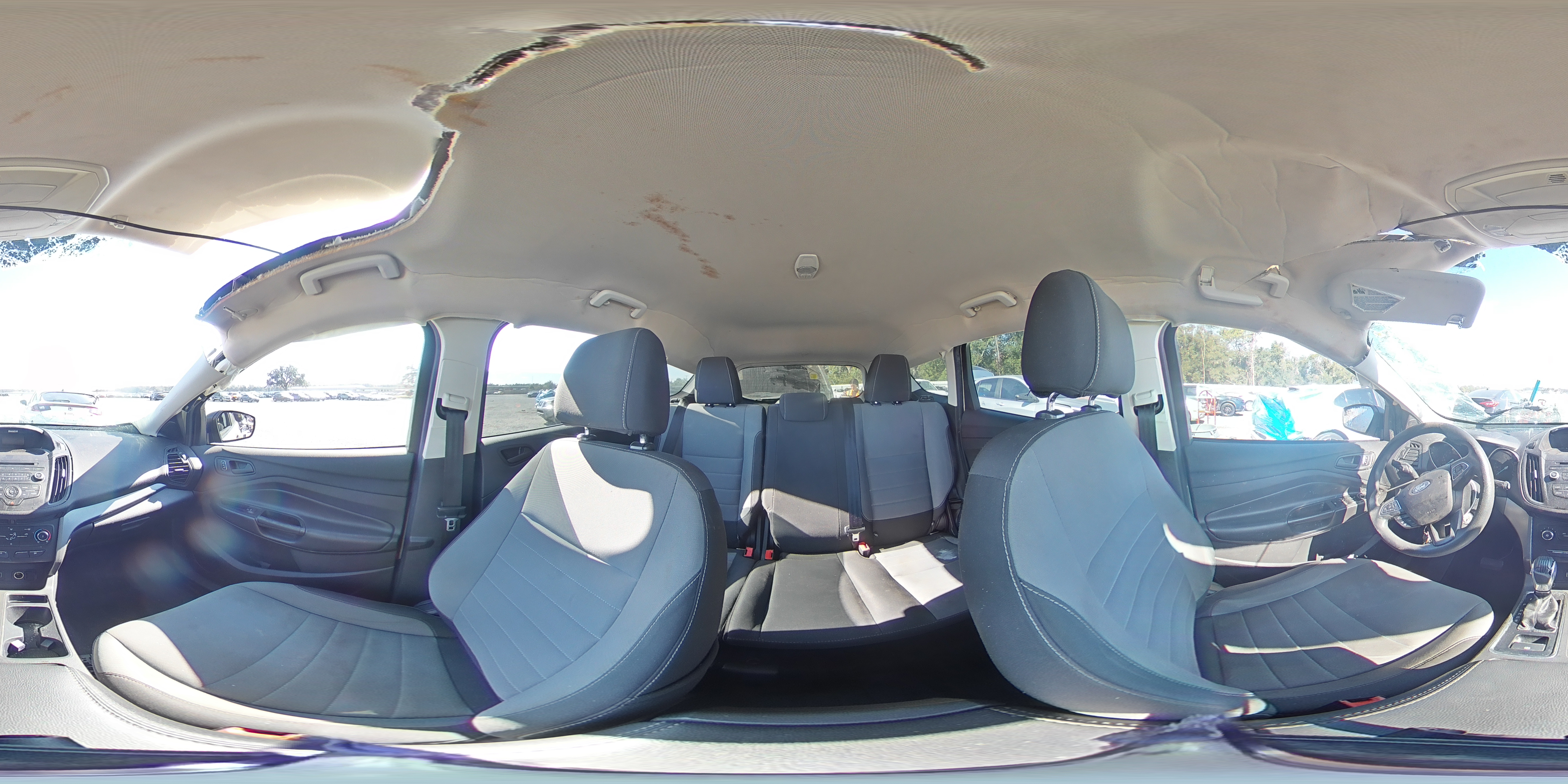 2017 Ford Escape S VIN: 1FMCU0F70HUD85971 Lot: 93607725