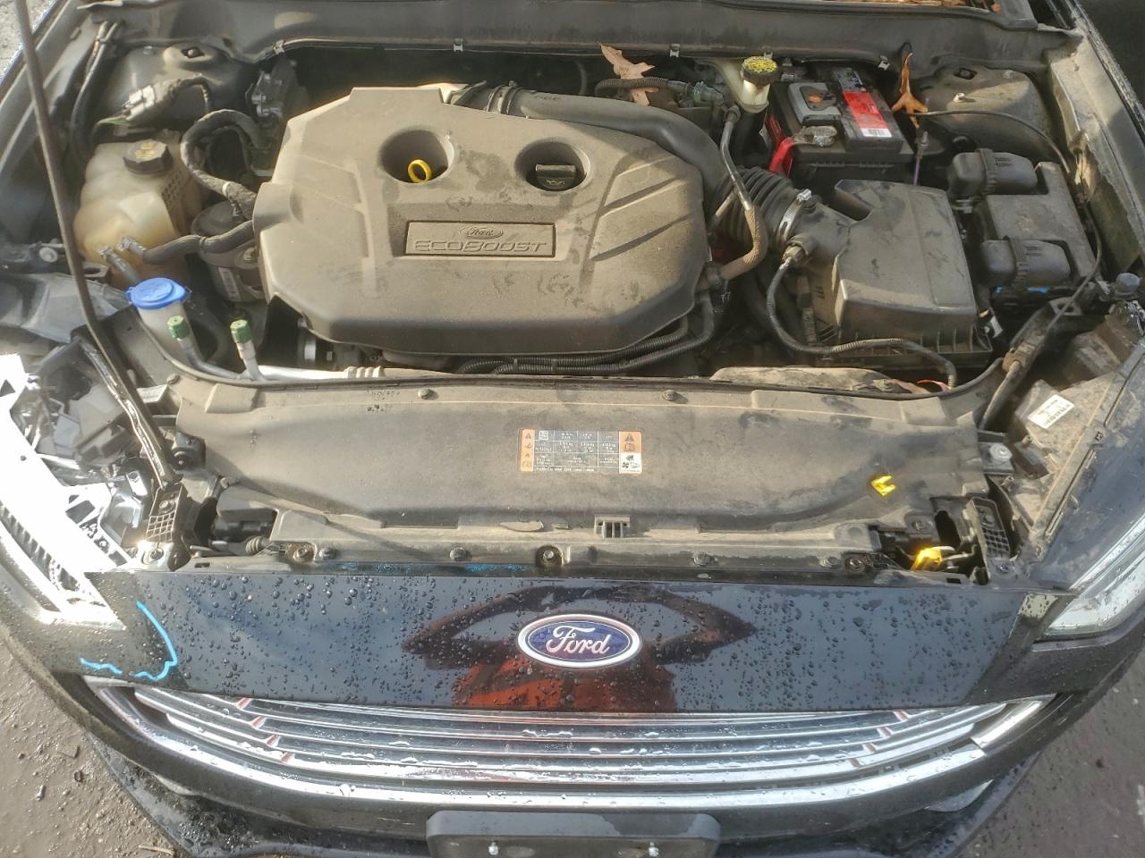 2017 Ford Fusion Se VIN: 3FA6P0H9XHR143211 Lot: 93975445