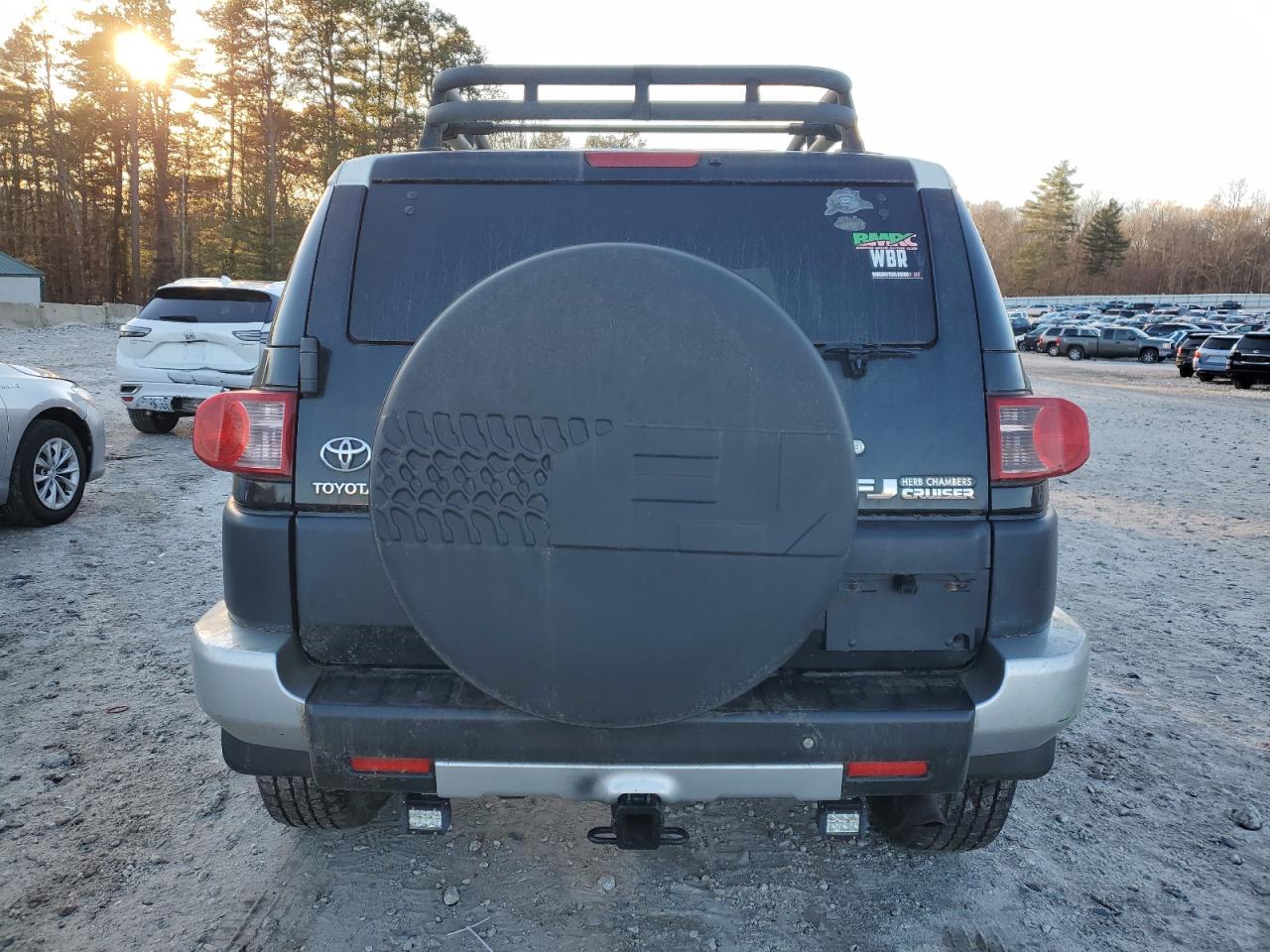 2007 Toyota Fj Cruiser VIN: JTEBU11F370073343 Lot: 93281505