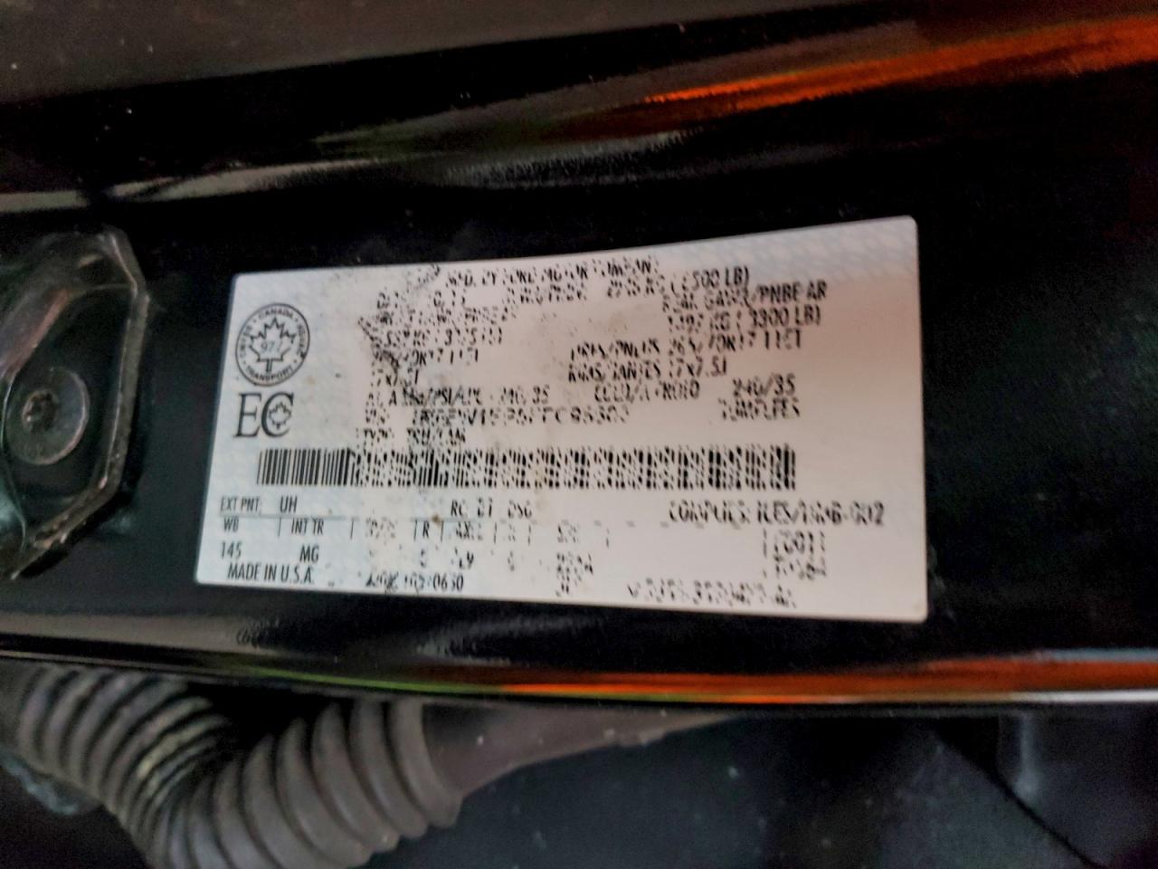 2015 Ford F150 Supercrew VIN: 1FTEW1EP5FFC96803 Lot: 94521935