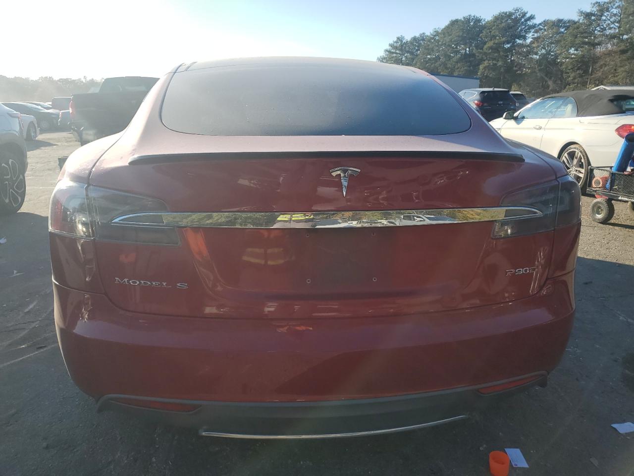 2014 Tesla Model S VIN: 5YJSA1H28EFP64060 Lot: 92380825