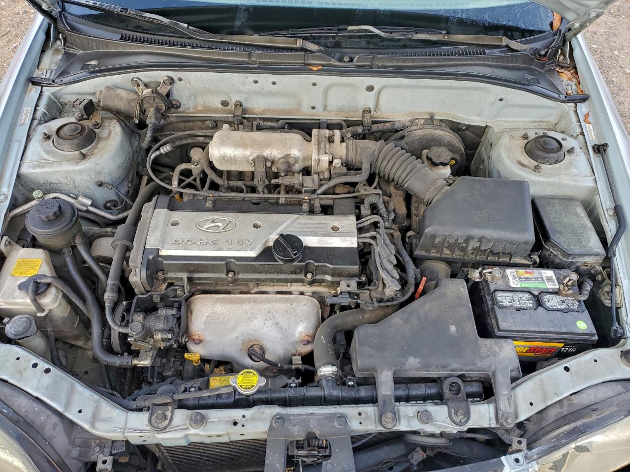 2004 Hyundai Accent Gl VIN: KMHCG45C04U529638 Lot: 94367535