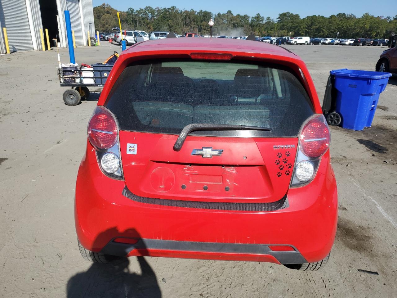 2015 Chevrolet Spark 1Lt VIN: KL8CD6S95FC736660 Lot: 91820795