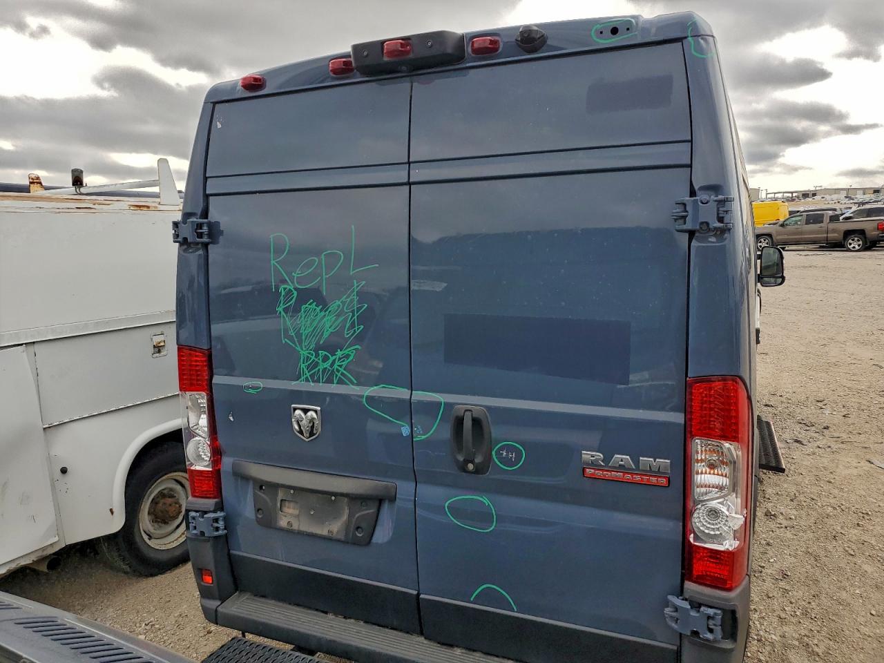 2021 Ram Promaster Delivery Van VIN: 3C6MRVJG9ME586184 Lot: 90462595